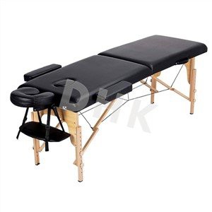 65cm Portable Wooden 3 Fold Massage Table