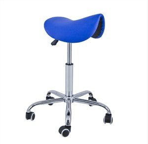 Saddle Swivel Metal Stool