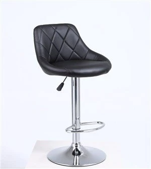 Leisure Commercial Furniture Metal Bar Chair With Backrest
